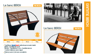 Eco Design - Mobilier urbain en plastique recyclé