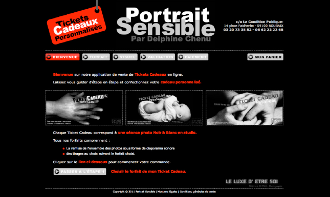 Portrait Sensible - Photographes